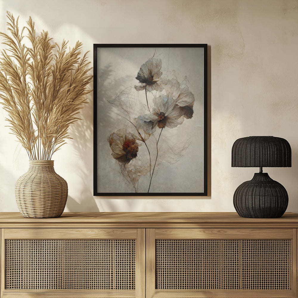 Dry Flowers No 3 Poster